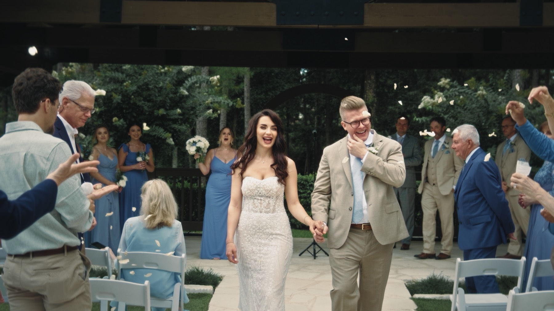 Elliott and Amanda wedding still, ceremony